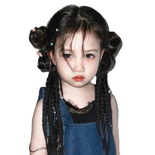 Kẹp Nơ tóc giả cho bé gái