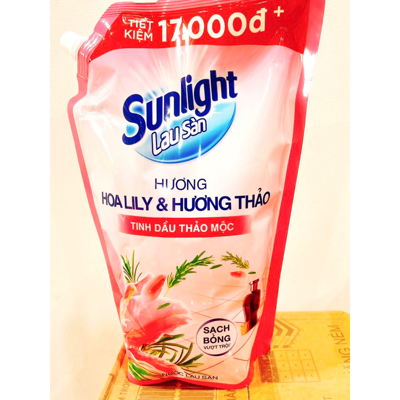 Nước Lau Sàn Sunlight Hương Hoa Lily 2kg