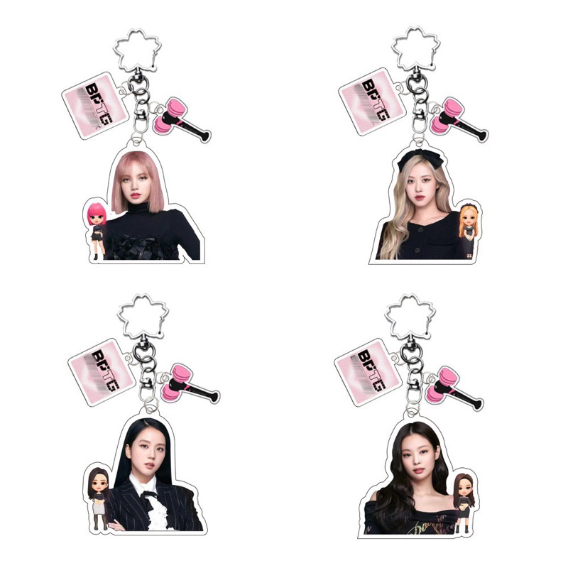 Móc Khoá Mica BLACKPINK BPTG Mẫu Mới