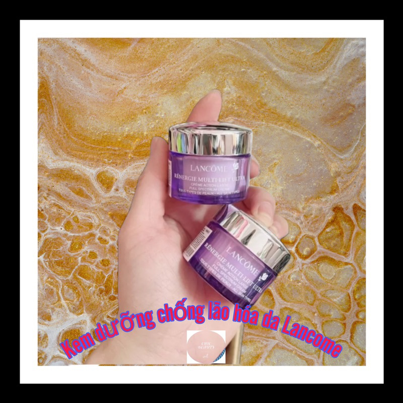 Cream chống lão hóa và chống chảy xệ Lan❤️come RÉNERGIE MULTI-LIFT ULTRA sample 1m
