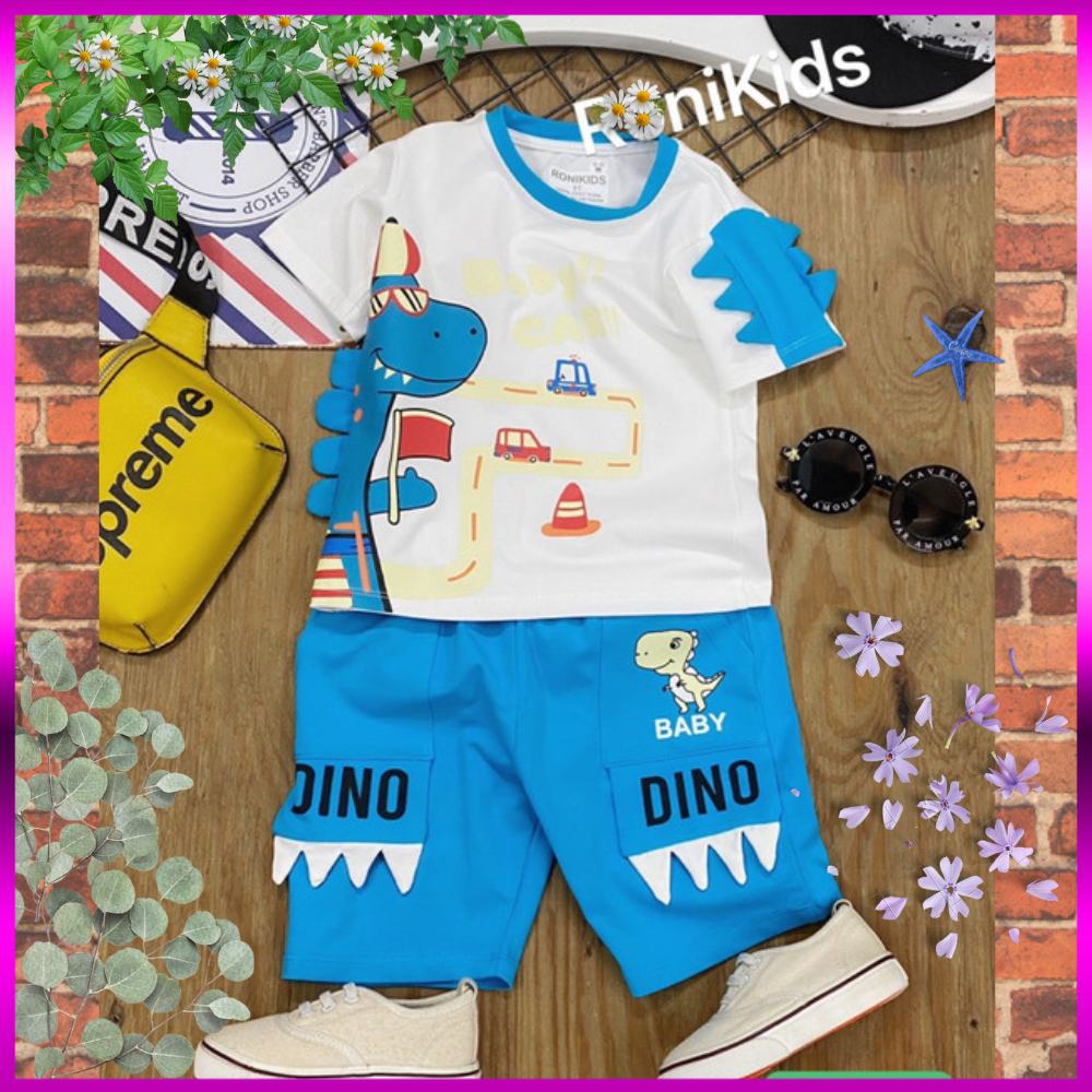 Đồ Bộ Bé Trai Size Đại 10kg-26kg Chất Cotton Co Giãn 4 Chiều Mềm Mịn Mát.1660.61