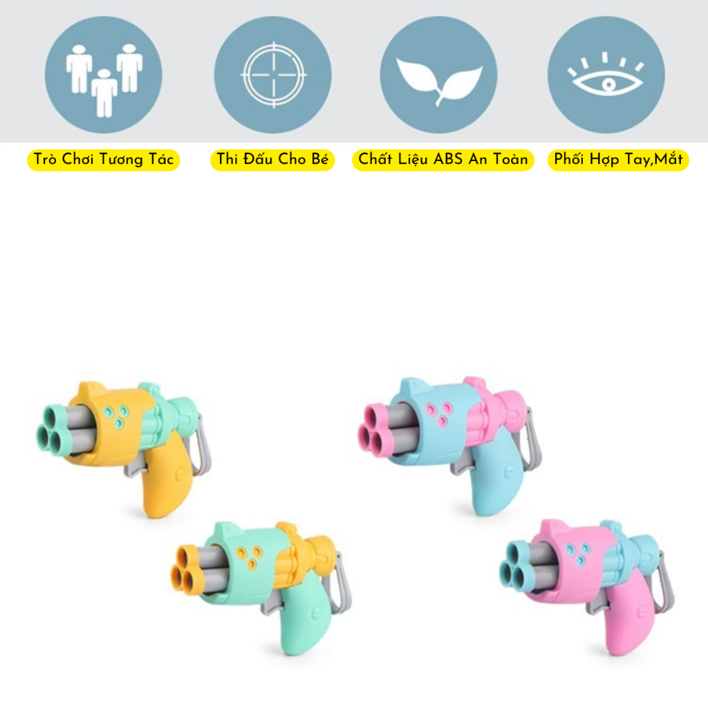 Đồ chơi súng phóng xốp cho bé