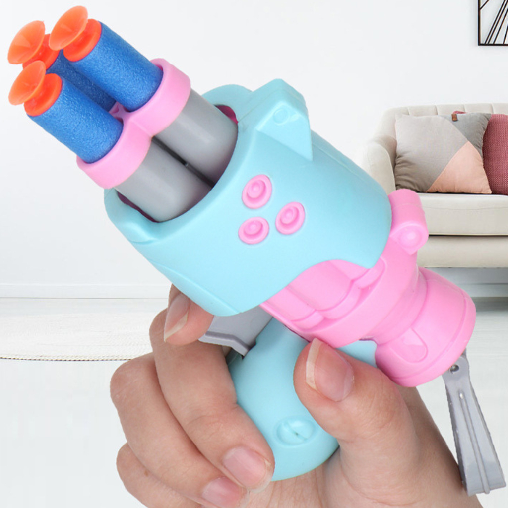 Đồ chơi súng phóng xốp cho bé