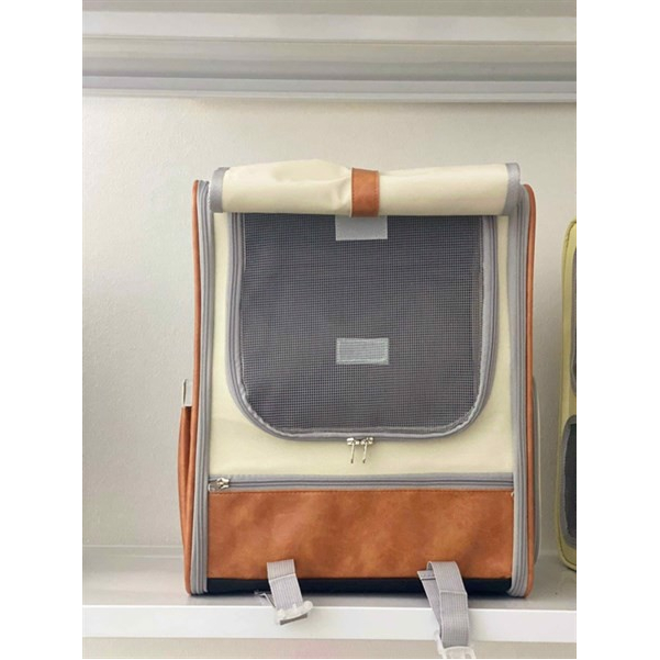 Balo Thời Trang Oxford Cao Cấp Vận Chuyển Chó Mèo Dưới 10Kg
