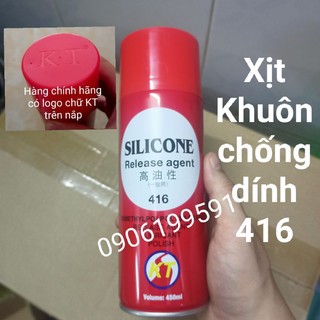 [ Chính hãng KT] Dầu xịt tách khuôn chống dính Silicone 416