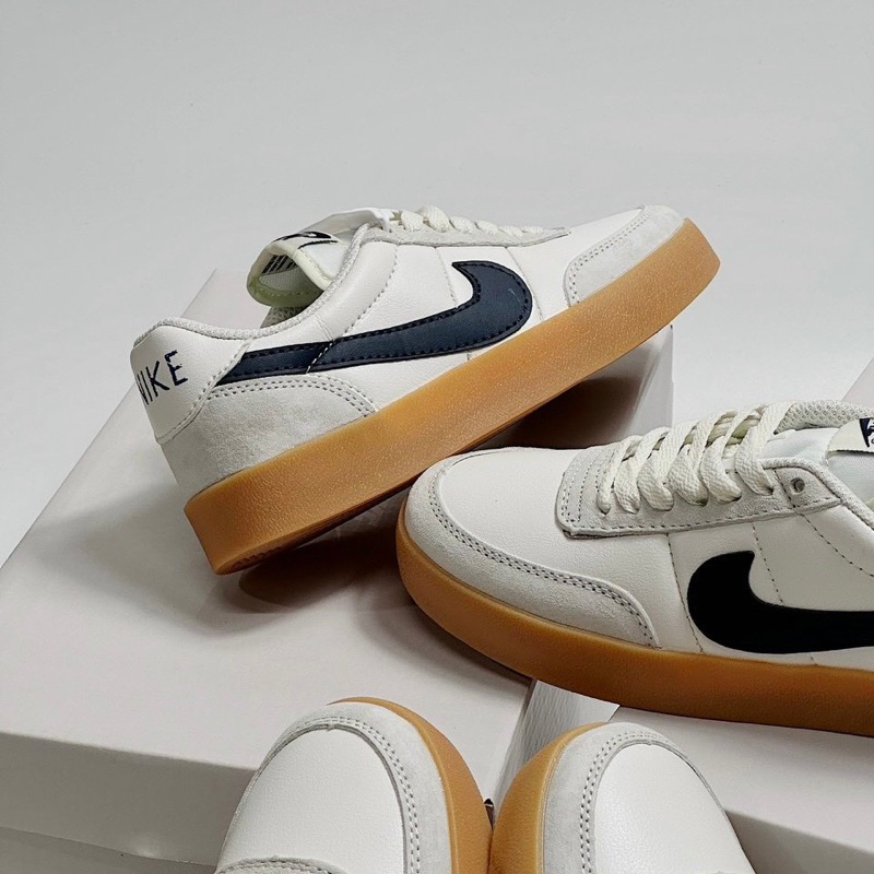 Giày thể thao_Nike Killshot 2 Midnight Navy, Trắng Kem Logo Xanh Navy Vintage bản Like.au cao cấp nhất Fullboxbill