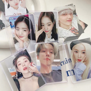 combo 10 Toploader a7 đựng ảnh idol, bảo vệ thẻ card, toploader decor