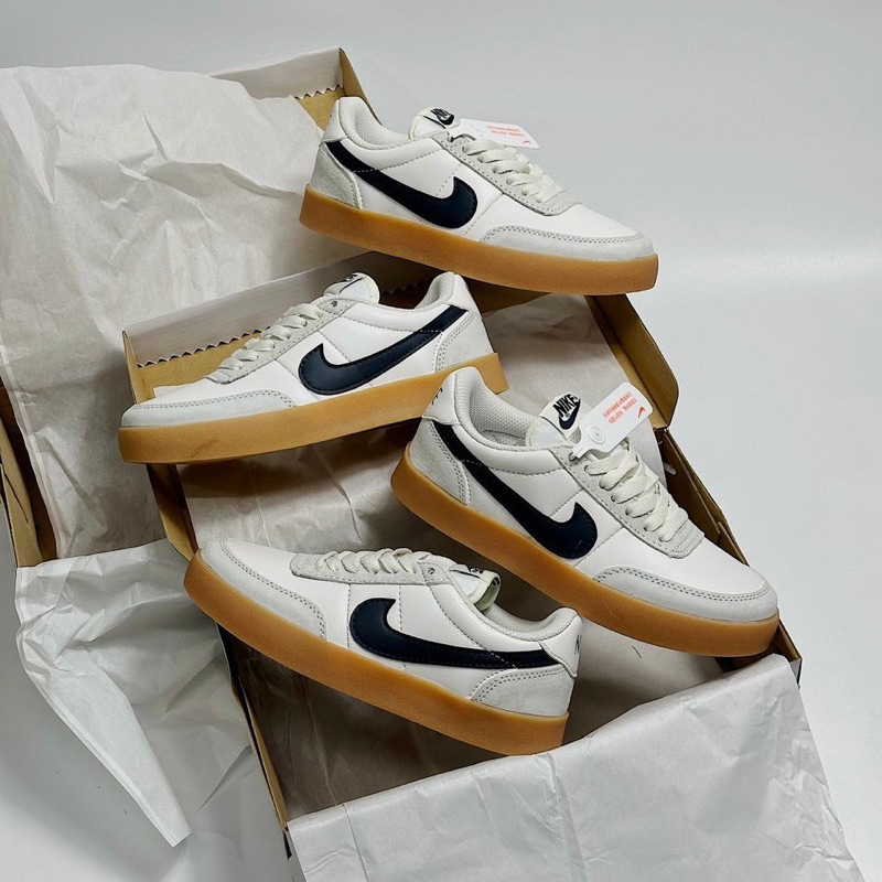 Giày thể thao_Nike Killshot 2 Midnight Navy, Trắng Kem Logo Xanh Navy Vintage bản Like.au cao cấp nhất Fullboxbill