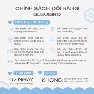 BLEUBIRD Áo len Crochet Top