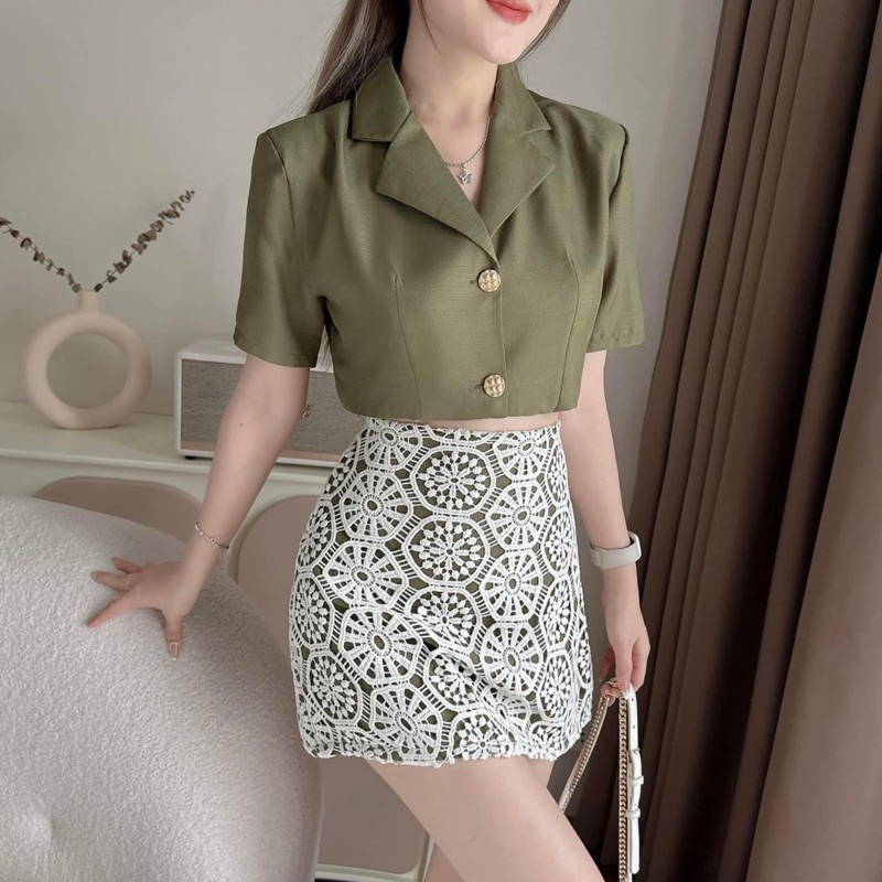𝐒𝐞𝐭 𝐕𝐞𝐬𝐭 𝐂𝐯 𝐇𝐨𝐚 𝐑𝐞𝐧 Bigsize Yến Ngọc ( 55kg - 90kg )