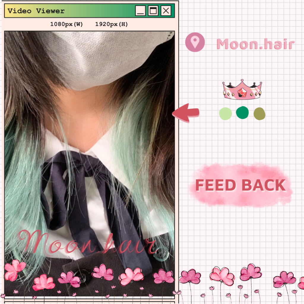 Thuốc nhuộm tóc XANH MINT | Kèm Oxy, viên dưỡng, bao tay, mũ trùm | Bạc Hà