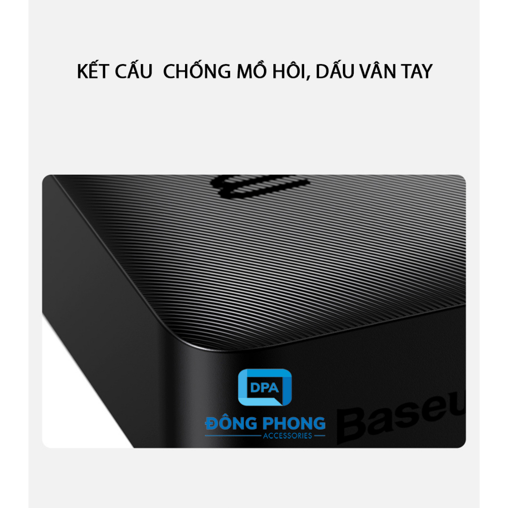 Pin Sạc Dự Phòng Baseus Bipow 30000mAh Chính Hãng
