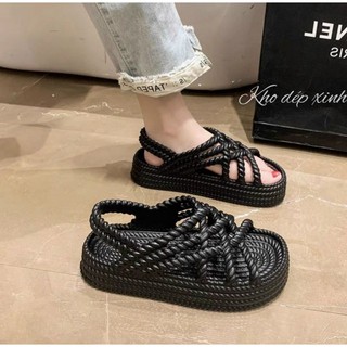 Dép Nữ Sandal Dây Đan Chéo sịn sò