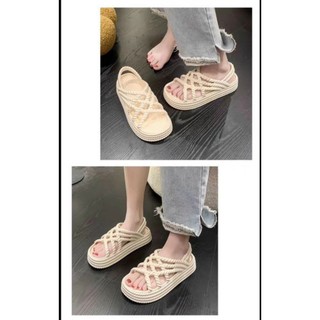 Dép Sandal Nữ  Dây đan chéo Bền đẹp