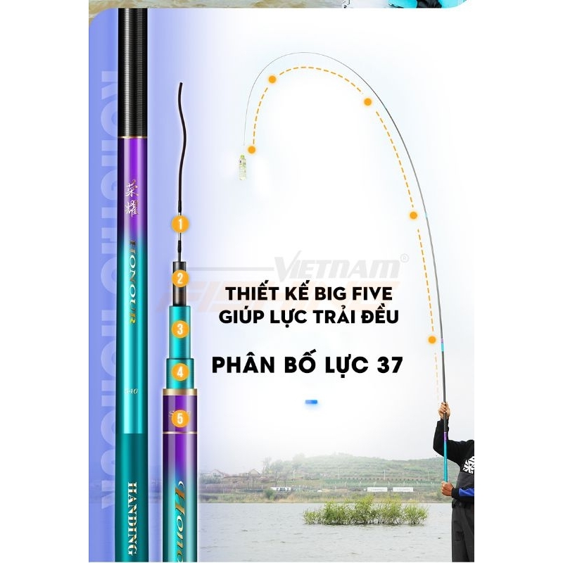 Cần câu Handing Vinh diệu 3h