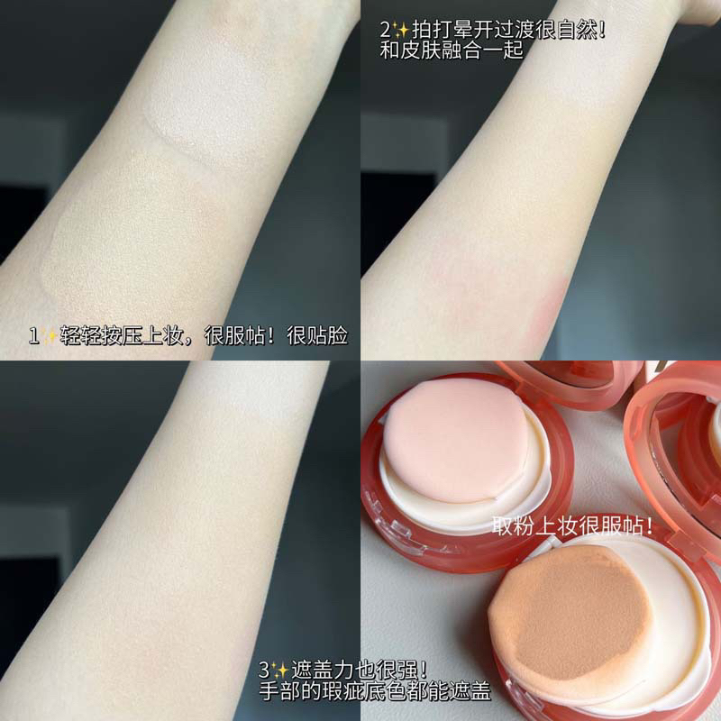 Cushion Phấn Nước Ẩm Mịn, Lâu Trôi HERORANGE Floral Translucent Cushion BB Cream