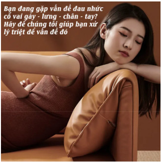 Gối Massage Cổ Vai Gáy-Máy Mátxa Hồng Ngoại 20 Bi Kết Hợp Nam Châm Từ Tính+4 Chế Độ Rung-BH 24THÁNG