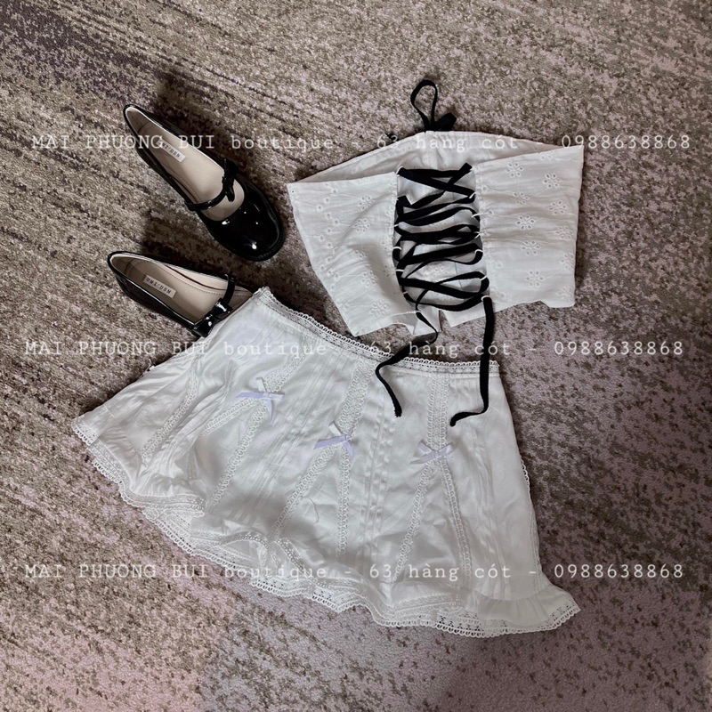 Set 2 món thô trắng mai phương bùi mac check code