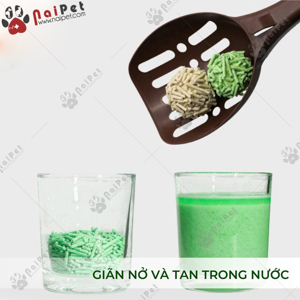 Cát Vệ Sinh Cát Đậu Nành Cho Thú Cưng Tofu Cat Litter Vicado 6L CDN005
