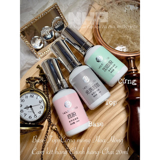 Base Top Cứng móng Hoa Hồng-Cam kết Chính Hãng,chai 20ml