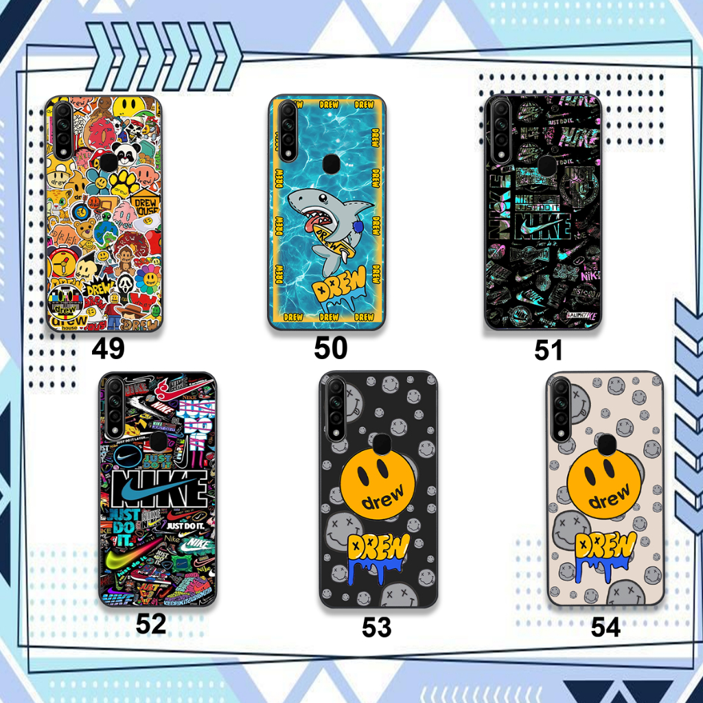 Ốp Oppo A31 / A8 in hình dreww , nikee phong cách đẹp hot trend