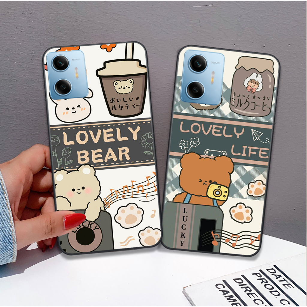 Ốp Realme C33 / C35 / C55 / C53 / C30S in hình gấu , thỏ mặt trăng , mặt cười đẹp cute hot trend