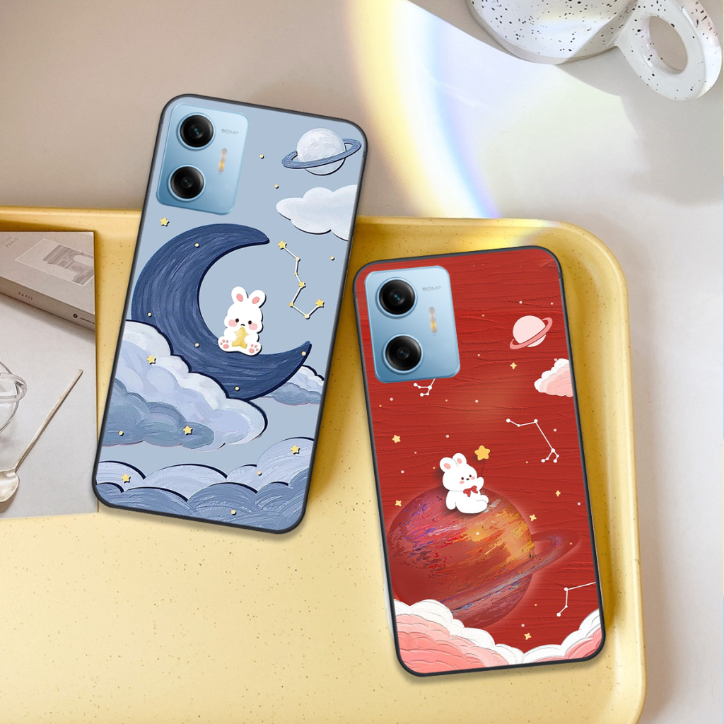 Ốp Realme C33 / C35 / C55 / C53 / C30S in hình gấu , thỏ mặt trăng , mặt cười đẹp cute hot trend