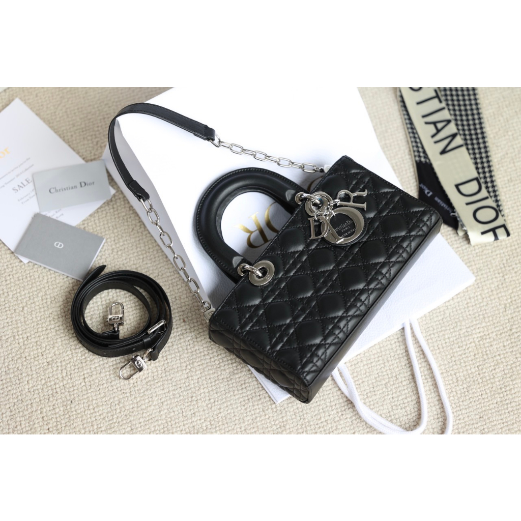 TÚI CD LADY JOY SZ25 DA BÒ