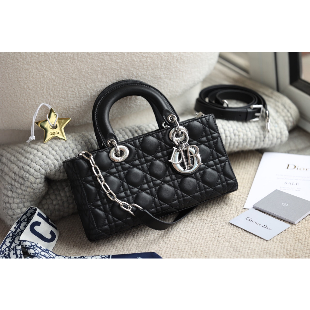 TÚI CD LADY JOY SZ25 DA BÒ