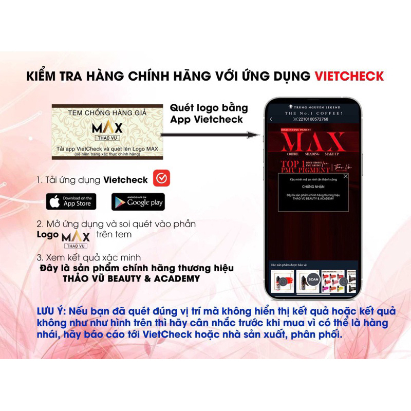 Mực max chính hãng siêu bám full size