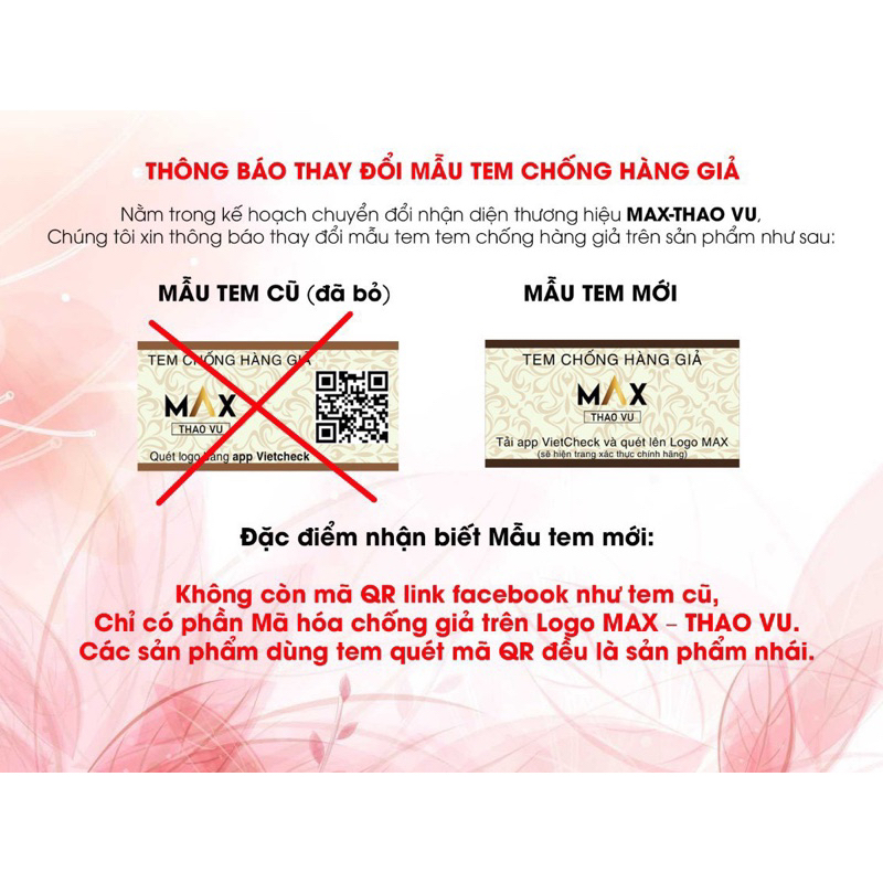 Mực max chính hãng siêu bám full size