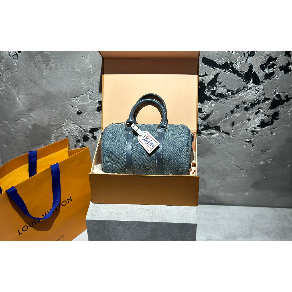 TÚI LV KEEPALL SZ25 DENIM