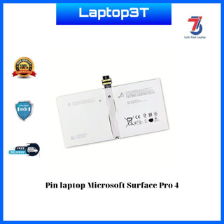 Pin laptop microsoft surface pro 4 pro4 dynr01 model 1724 g3hta027h tuổi thọ cao, chính hãng bảo hành 09 tháng