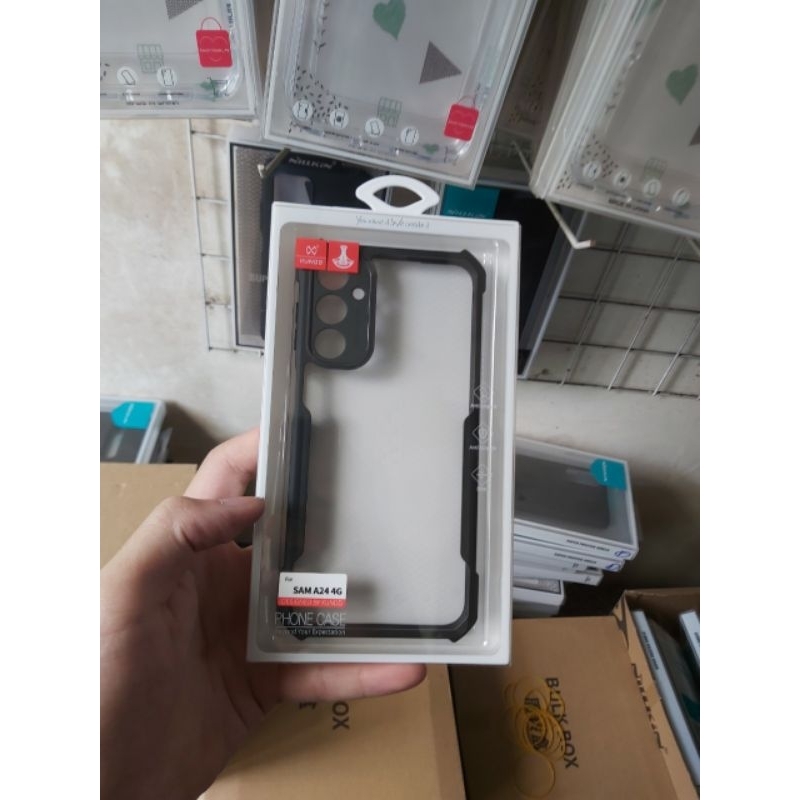 Ốp lưng xundd samsung A24 lưng trong viền Tpu chống sốc.