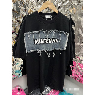 áo thun cotton phối bò