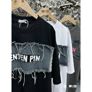 áo thun cotton phối bò