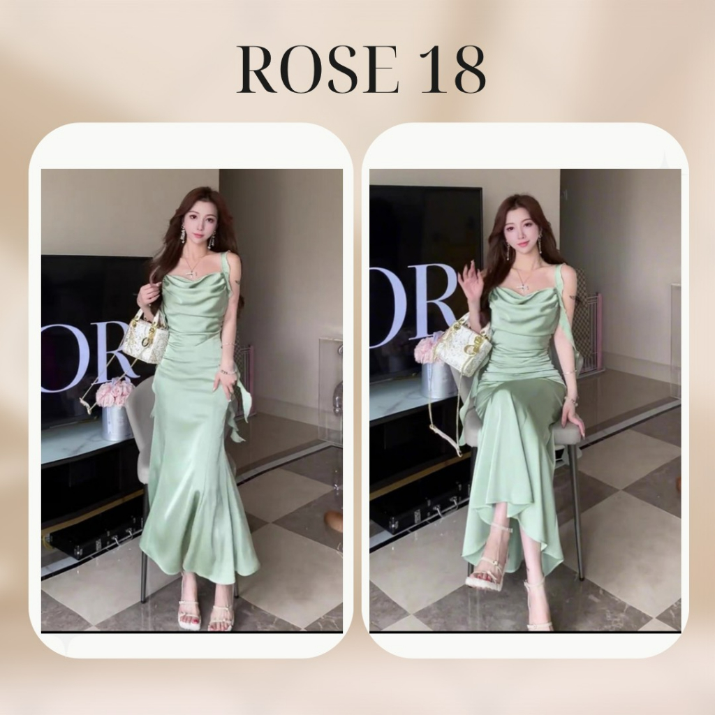 Đầm Triệu Lộ Tư Dáng Dài Hot trend 2023