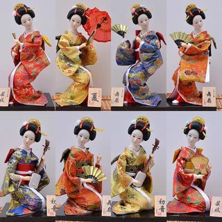 Búp bê geisha nhật bản, búp bê nhật bản 20cm 25cm