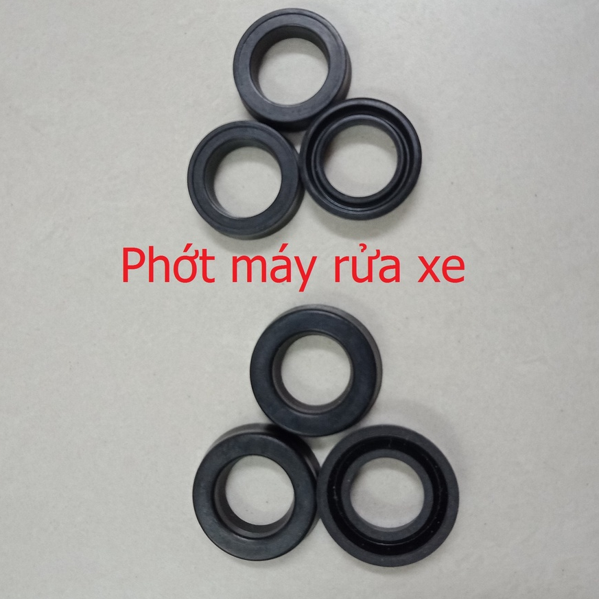 Bộ 3 phớt nước, dầu 12-18mm, 12-25mm, van 1 chiều, luppe đầu chỉnh, van áp - linh kiện máy rủa xe, máy xịt rửa cao áp