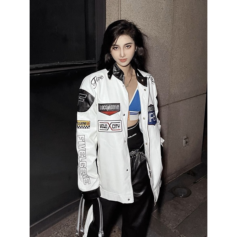 Áo khoác da FIVEREENE