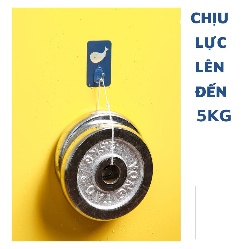 Móc dán tường, Móc treo dán tường siêu dính, Dán trên đa chất liệu, Siêu bền, Nhiều hình dễ thương