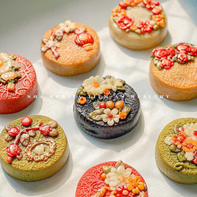 BÁNH TRUNG THU RAU CỦ HEALTHY NHÀ NOBITA - 150GR