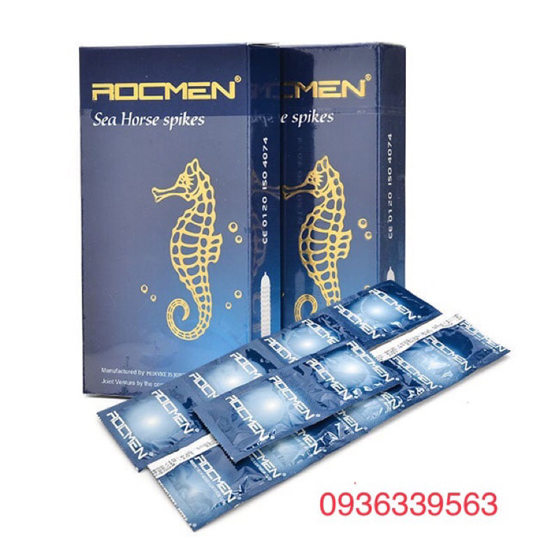 Bao Cao Su Rocmen Xanh Hộp 10 Cái