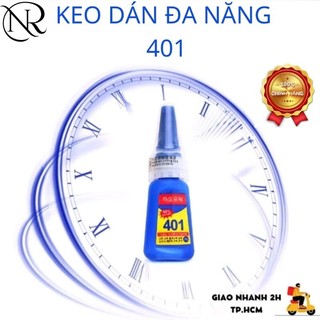 Keo 401 dán móng nail, Keo đa năng Hàn Quốc loại tốt, dán móng siêu chắc/ đính đá siêu bền - Nails Red