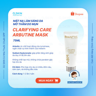 Mặt nạ làm sáng da beauty med clarifying care arbutine mask abm 75ml