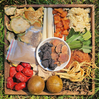 Set nguyên liệu nấu sâm bí đao 5,10 set, trà sâm bí đao theo sét nấu và túi lọc từ 10 loại thảo mộc