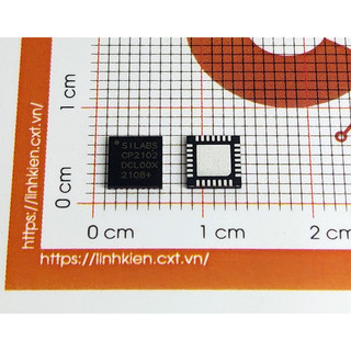 Cp2102-gmr ic usb-to-uart bridge 28vqfn
