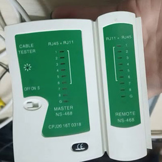 Hộp test cáp mạng đa năng rj-11 rj-45 tặng kèm pin 9v