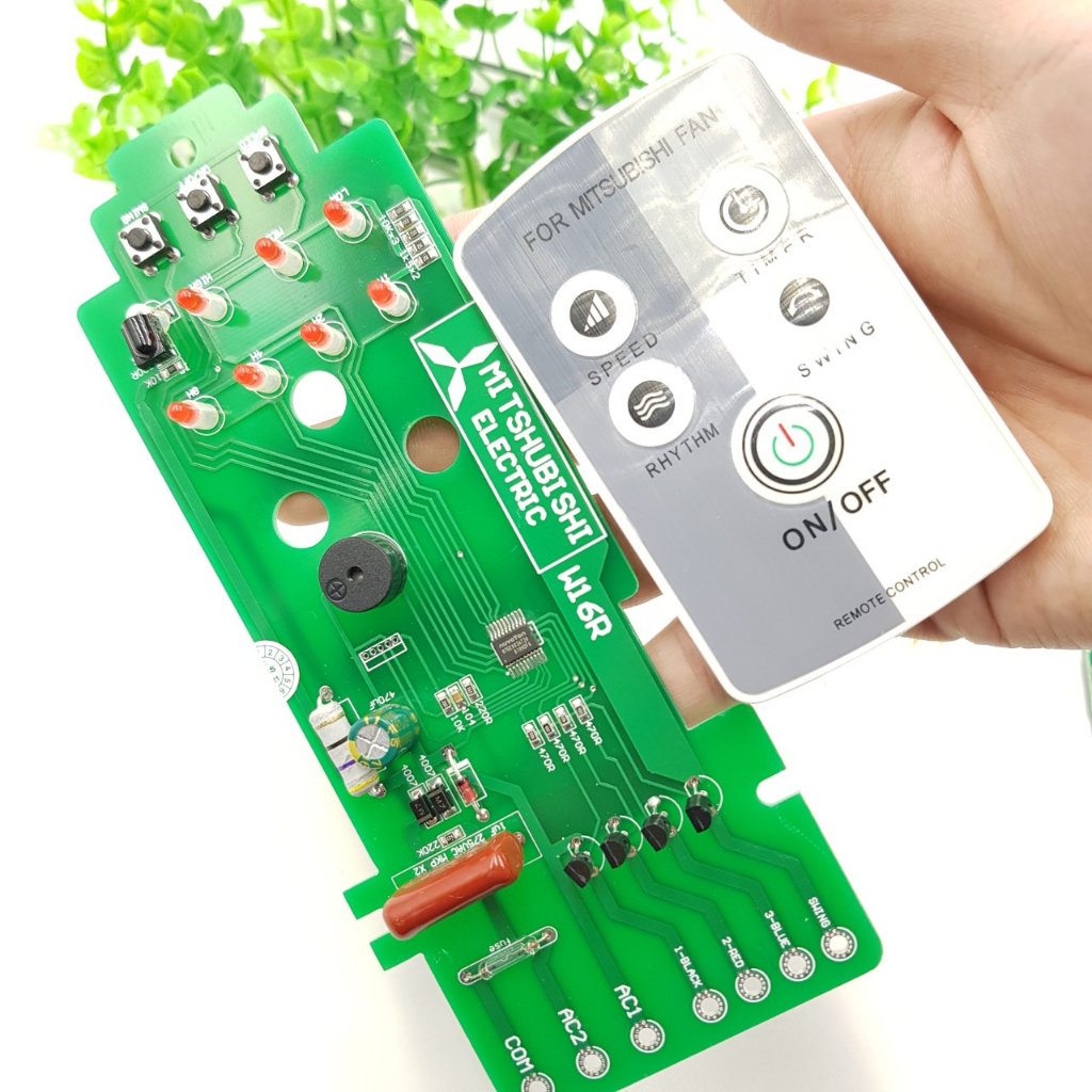 Bo mạch quạt mitsubishi W16RT W16-RT mạch quạt treo tường - ShopBaoAnh