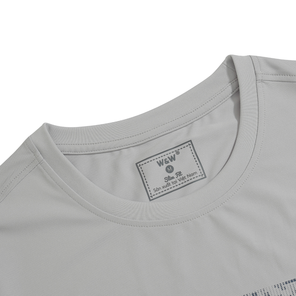 Áo Tshirt Nam W&W Vải Coolmax Cao Cấp Thoáng Mát, Mềm Mịn WTS57S